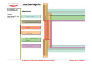 Construction Integration Subcontractors • Superstructure