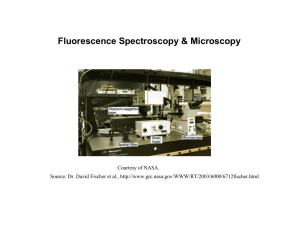 Fluorescence Spectroscopy &amp; Microscopy