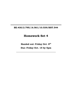 Homework Set 4