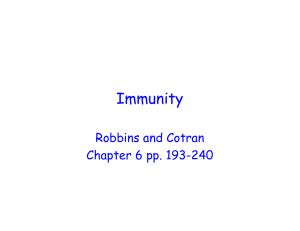 Immunity Robbins and Cotran Chapter 6 pp. 193-240