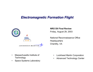Electromagnetic Formation Flight