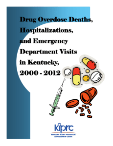 Drug Overdose Deaths, Hospitalizations, and Emergency Department Visits