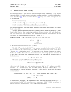 24 Local class field theory