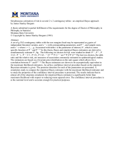 Simultaneous estimation of risk in several 2 x 2 contingency... by James Stanley Bergum