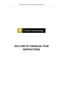 2015 END OF FINANCIAL YEAR INSTRUCTIONS