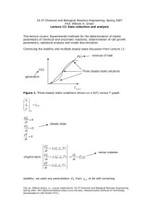 10.37 Chemical and Biological Reaction Engineering, Spring 2007