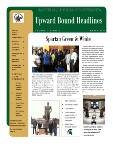Upward Bound Headlines Spartan Green &amp; White 2 3