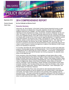 2014 COMPREHENSIVE REPORT Executive Summary