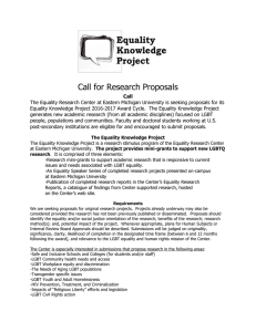 Call for Research Proposals