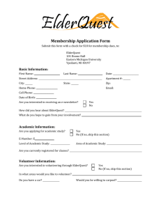 Membership Application Form 