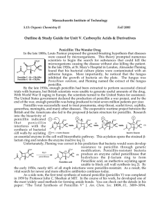 Outline &amp; Study Guide for Unit V. Carboxylic Acids &amp;...