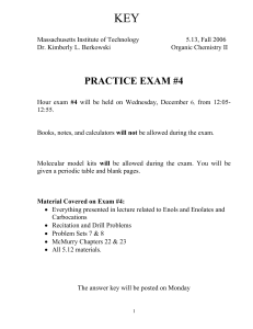 KEY PRACTICE EXAM #4