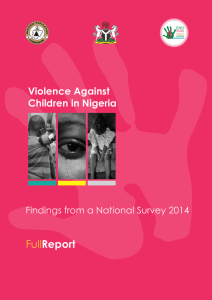 Full Report Violence Against Children in Nigeria