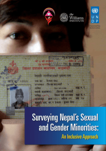 Surveying Nepal’s Sexual and Gender Minorities: An Inclusive Approach