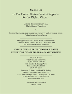 In The United States Court of Appeals for the Eighth Circuit J