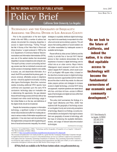 Policy Brief T  g