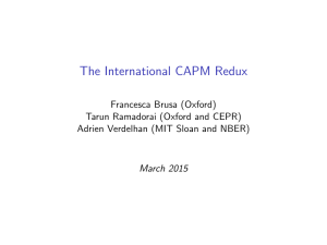 The International CAPM Redux