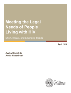 Meeting the Legal Needs of People Living with HIV