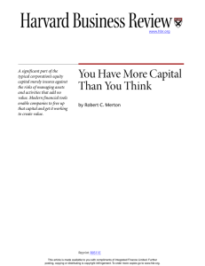 You Have More Capital Than You Think