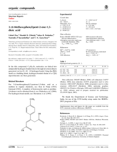 3-(4-Methoxyphenyl)pent-2-ene-1,5- Experimental