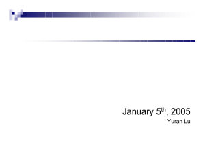 Maslab Software Engineering January 5 , 2005