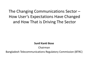 The Changing Communications Sector – How User’s Expectations Have Changed