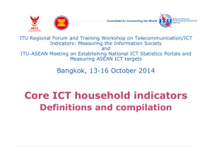 ITU Regional Forum and Training Workshop on Telecommunication/ICT