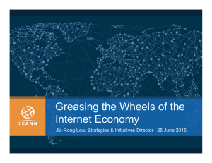 Greasing the Wheels of the Internet Economy