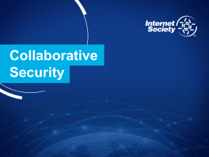 Collaborative Security