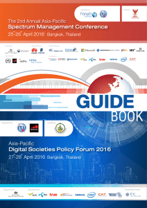 GUIDE  BOOK Digital Societies Policy Forum 2016