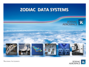 ZODIAC  DATA SYSTEMS ZODIAC AIRCRAFT SYSTEMS