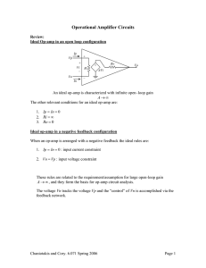 Operational Amplifier Circuits