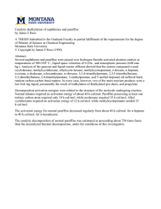 Catalytic dealkylation of naphthenes and paraffins by James F Ross