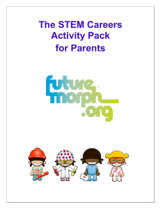 The STEM Careers Activity Pack for Parents