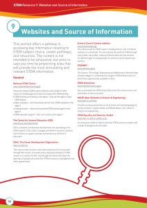 9 Websites and Source of Information