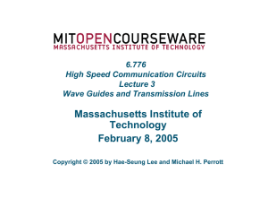 Massachusetts Institute of Technology February 8, 2005 6.776