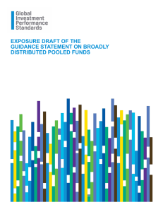 EXPOSURE DRAFT OF THE GUIDANCE STATEMENT ON BROADLY DISTRIBUTED POOLED FUNDS