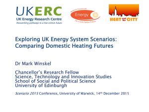 Click to add title  Exploring UK Energy System Scenarios:
