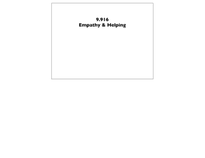 9.916 Empathy &amp; Helping