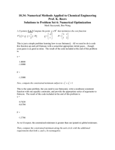 10.34: Numerical Methods Applied to Chemical Engineering Prof. K. Beers