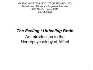MASSACHUSETTS INSTITUTE OF TECHNOLOGY Department of Brain and Cognitive Sciences
