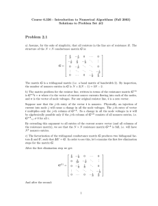 Course  6.336  ­ Introduction  to  Numerical ... Solutions  to  Problem  Set  #2
