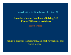 Introduction to Simulation - Lecture 21 Karen Veroy