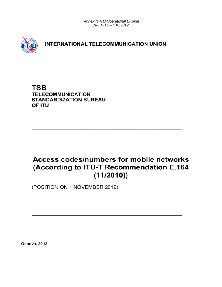 tsb-access-codes-numbers-for-mobile-networks-according-to-itu-t