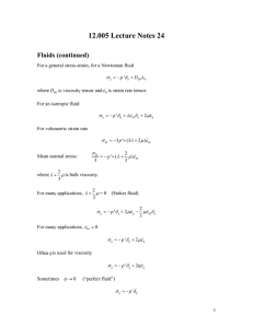 12.005 Lecture Notes 24 Fluids (continued)