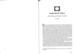 B Image-Based  Culture Advertising  and  Popular  Culture SutJhally
