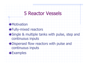5 Reactor Vessels