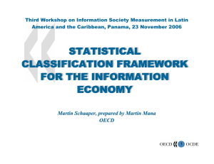 Third Workshop on Information Society Measurement in Latin