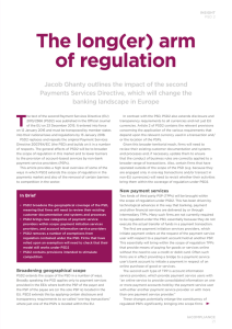The long(er) arm of regulation
