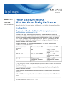 French Employment News – What You Missed During the Summer New Legislation